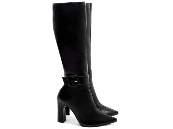 Bota Bico Fino Salto Alto Cano Longo Torricella AVS 67096A
