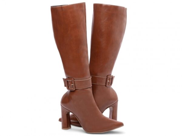 Bota Bico Fino Salto Alto Cano Longo Torricella AVS 67096B