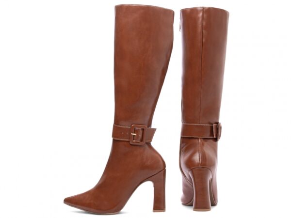 Bota Bico Fino Salto Alto Cano Longo Torricella AVS 67096B