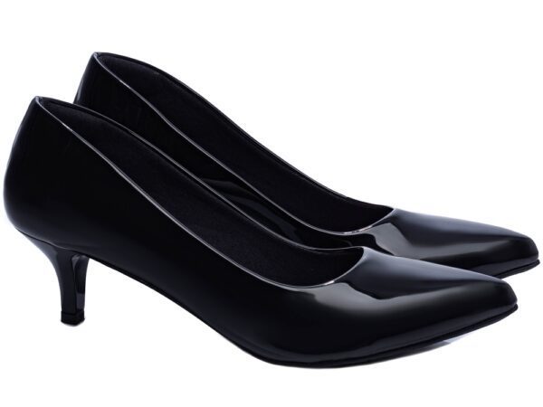 Sapato Scarpin Bico Fino Salto Fino Baixo AVS 9300-01A_AR
