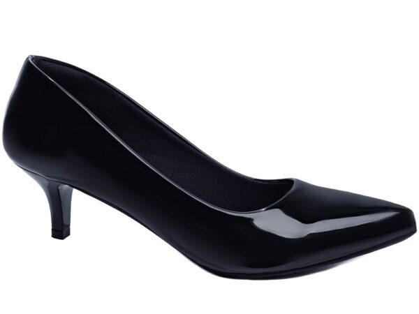 Sapato Scarpin Bico Fino Salto Fino Baixo AVS 9300-01A_AR