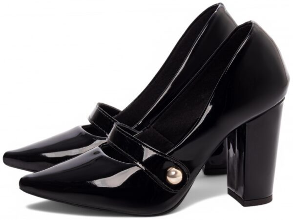 Sapato Scarpin Salto Alto Quadrado Preto Torricella AVS 65-13A