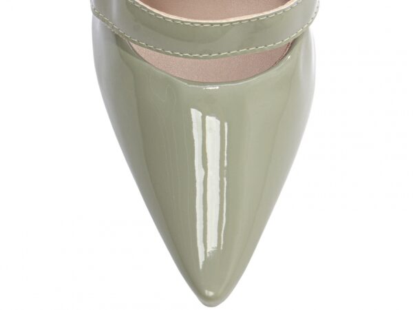Sapato Scarpin Salto Alto Quadrado Verde Torricella AVS 65-13E