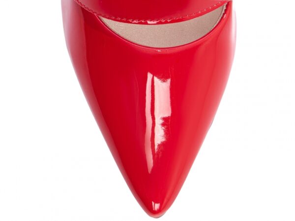 Sapato Scarpin Salto Alto Quadrado Vermelho Torricella AVS 65-13F