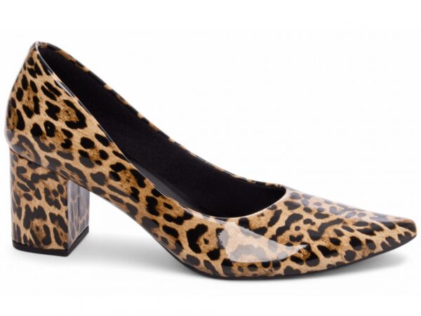 Sapato Scarpin Salto Bico Fino Manchado Torricella AVS 601H