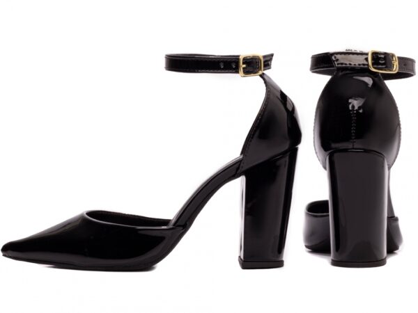 Sapato Scarpin Salto Bico Fino Preto Torricella 65-03A