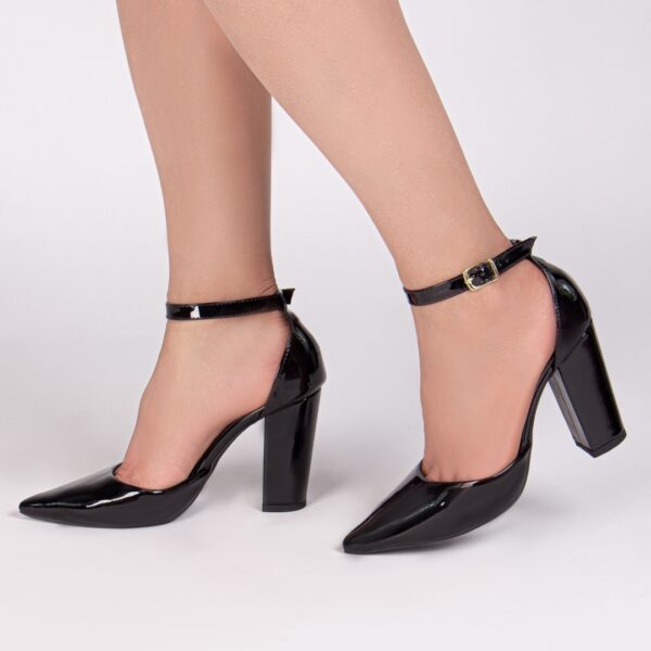 Sapato Scarpin Salto Bico Fino Preto Torricella 65-03A