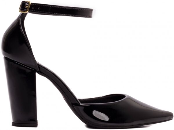 Sapato Scarpin Salto Bico Fino Preto Torricella 65-03A
