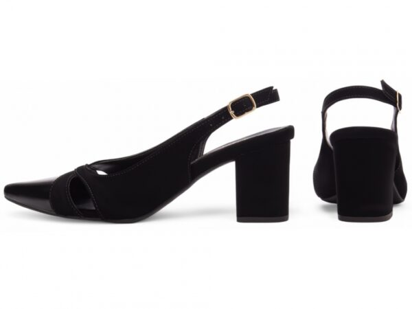 Sapato Scarpin Salto Bico Fino Preto Torricella AVS 600.01A (5)