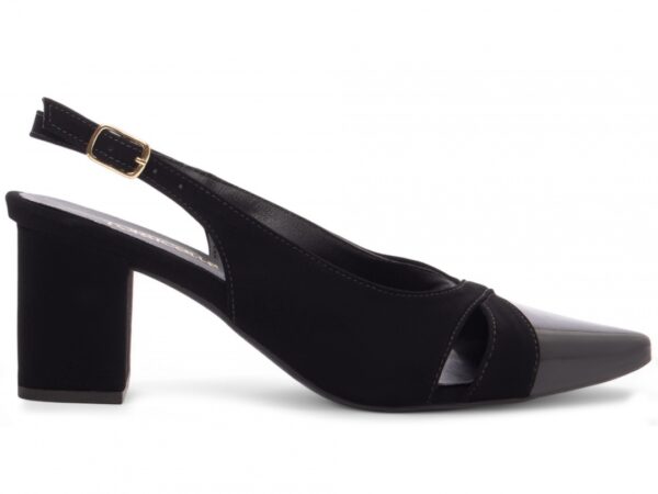 Sapato Scarpin Salto Bico Fino Preto Torricella AVS 600.01A (5)