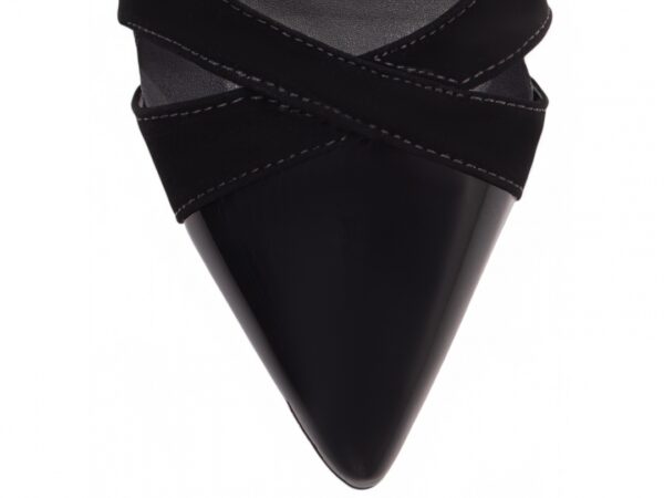 Sapato Scarpin Salto Bico Fino Preto Torricella AVS 600.01A (5)
