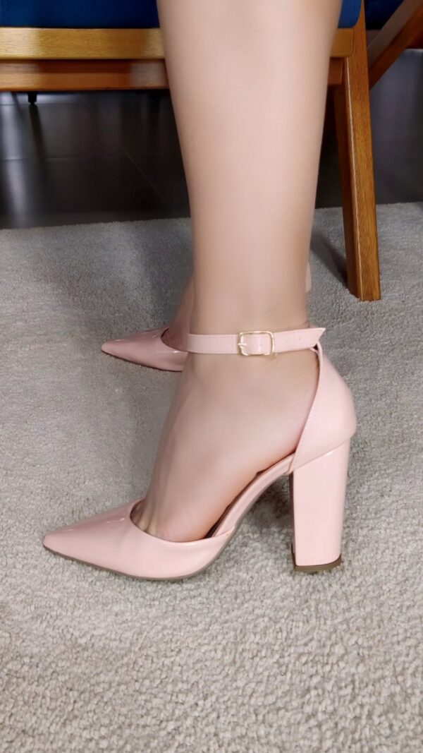 Sapato Scarpin Salto Bico Fino Rose Torricella AVS 65-03D