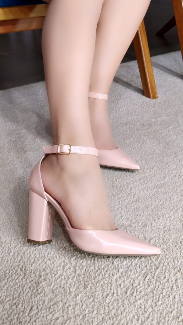 Sapato Scarpin Salto Bico Fino Rose Torricella AVS 65-03D