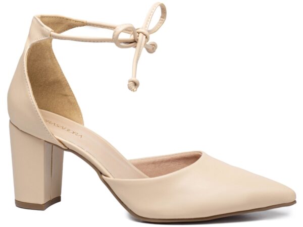 Sapato Scarpin Salto Bloco Grosso Baixo AVS 9000-03B_AR