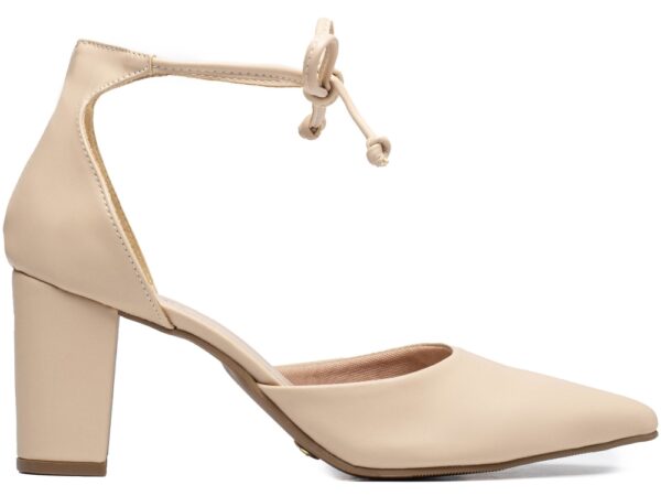 Sapato Scarpin Salto Bloco Grosso Baixo AVS 9000-03B_AR
