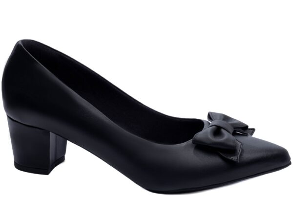 Sapato Scarpin Salto Bloco Grosso Baixo Arrasadora AVS 7050-01D_AR