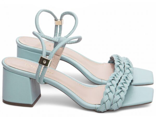 Sandália Feminina Salto Medio Azul Torricella AVS 457.004.104D