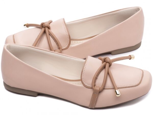Sapatilha Mocassim Feminino Rasteiro Rose Torricella AVS 456.012A