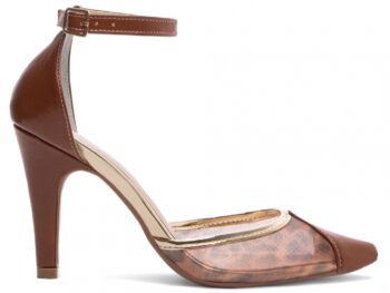 Sapato Scarpin Salto Bico Fino Caramelo Torricella AVS 68002B