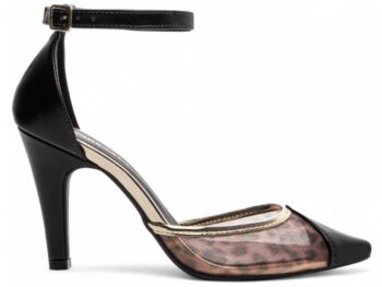 Sapato Scarpin Salto Bico Fino Preto Torricella AVS 68002A