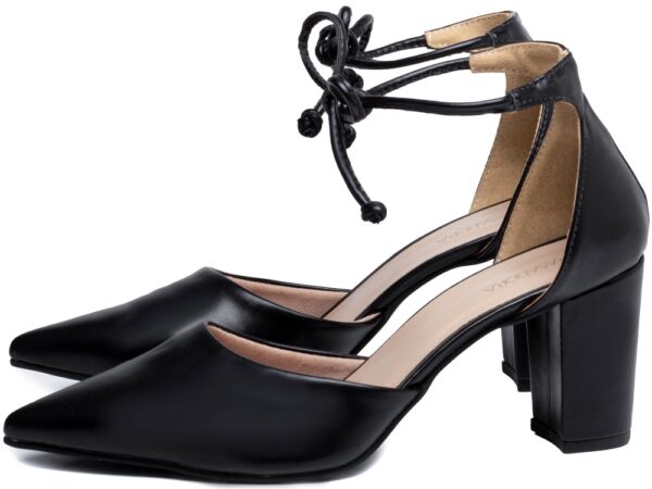 Sapato Scarpin Salto Bloco Grosso Baixo Arrasadora AVS 9000-03A_AR