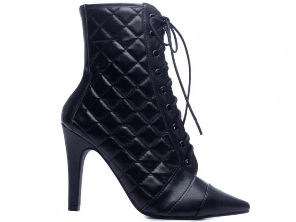 Bota Feminina Bico Fino Salto Cano Curto Torricela AVS 67001A