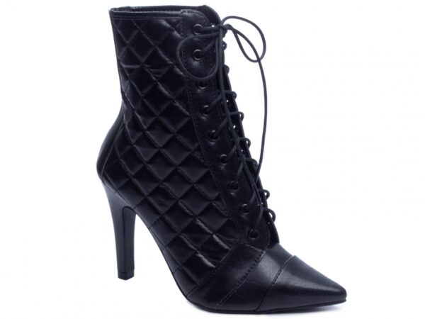 Bota Feminina Bico Fino Salto Cano Curto Torricela AVS 67001A