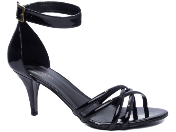 Sandália Feminina Salto Baixo Preto Torricella AVS 4000-73A_AR