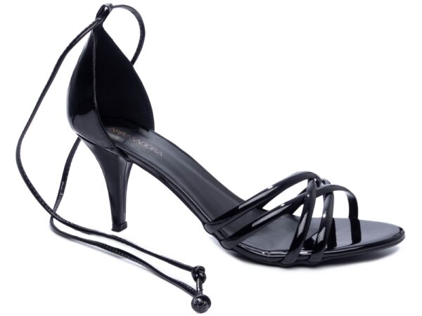 Sandália Feminina Salto Baixo Preto Torricella AVS 4000-73A_AR