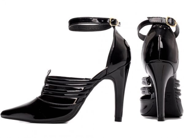 Sandália Scarpin Preto Madrinha Sapato Salto Torricella AVS 66082F