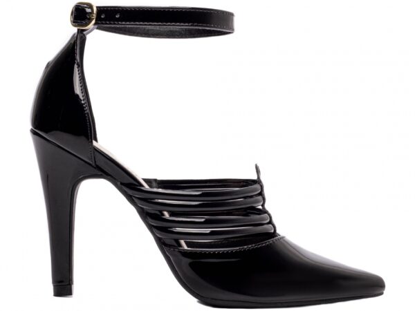 Sandália Scarpin Preto Madrinha Sapato Salto Torricella AVS 66082F