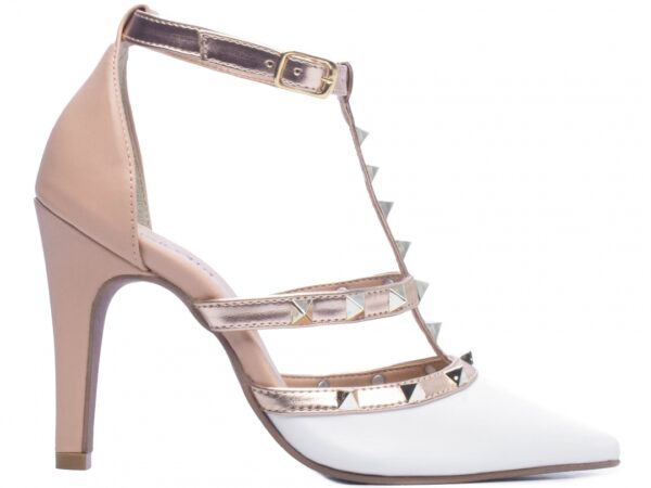 Sapato Feminino Scarpin Salto Fino Noiva AVS 65054F