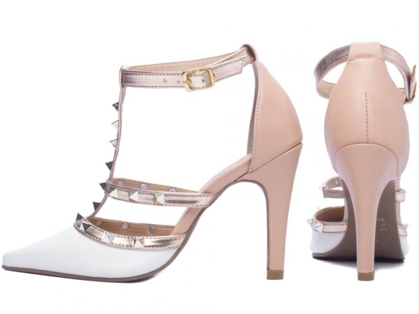 Sapato Feminino Scarpin Salto Fino Noiva AVS 65054F