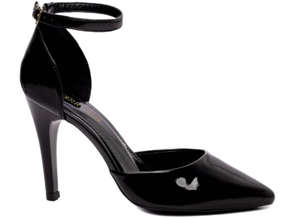 Sapato Scarpin Bico Fino Preto Salto Alto Torricella AVS 9200-117A