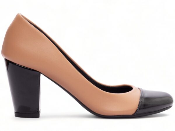 Sapato Scarpin Boneca Salto Médio Bico Redondo Torricela 769D