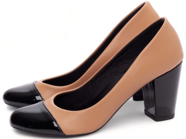 Sapato Scarpin Boneca Salto Médio Bico Redondo Torricela 769D