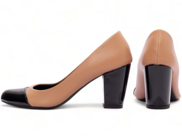 Sapato Scarpin Boneca Salto Médio Bico Redondo Torricela 769D