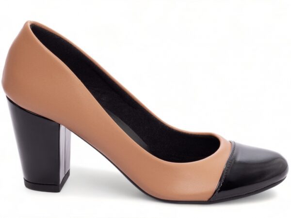 Sapato Scarpin Boneca Salto Médio Bico Redondo Torricela 769D