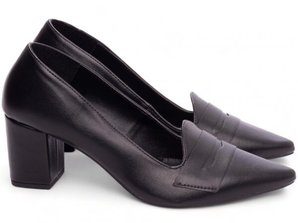 Sapato Scarpin Mocassim Sleep Salto Grosso Torricella AVS 681A