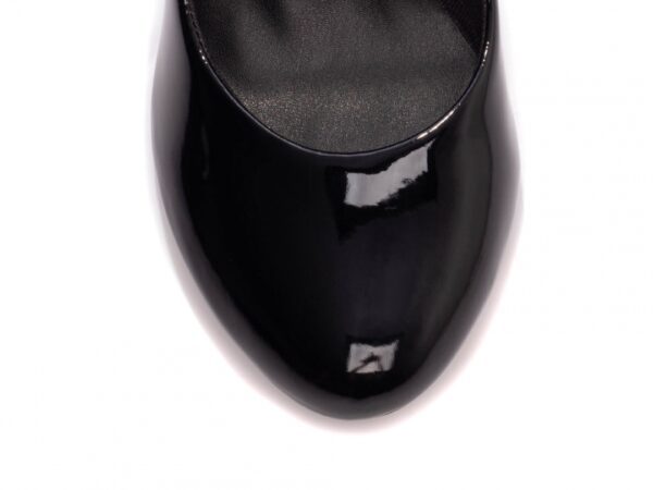 Sapato Scarpin Saltinho Bico Redondo Preto Torricella 700A