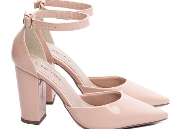 Sapato Scarpin Salto Bico Fino Rose Torricella AVS 65-03D