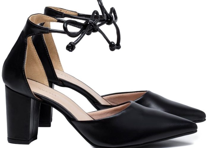 Sapato Scarpin Salto Bloco Grosso Baixo Arrasadora AVS 9000-03A_AR