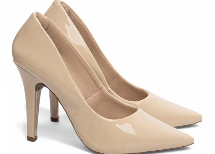 Sapato Scarpin Salto Fino Alto Numeração Especial AVS 8000-03B_AR